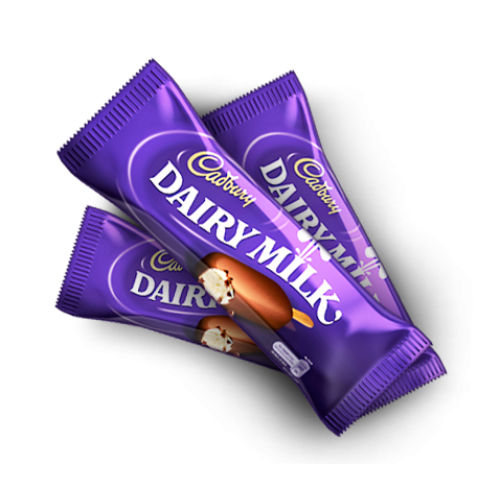 3 Dairy milk (13 gm. each)